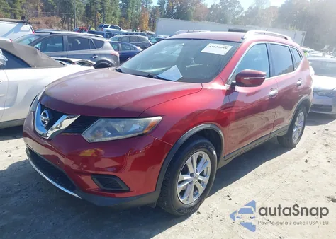 2015 Nissan Rogue Sv from USA, damaged, VIN KNMAT2MV8FP531105